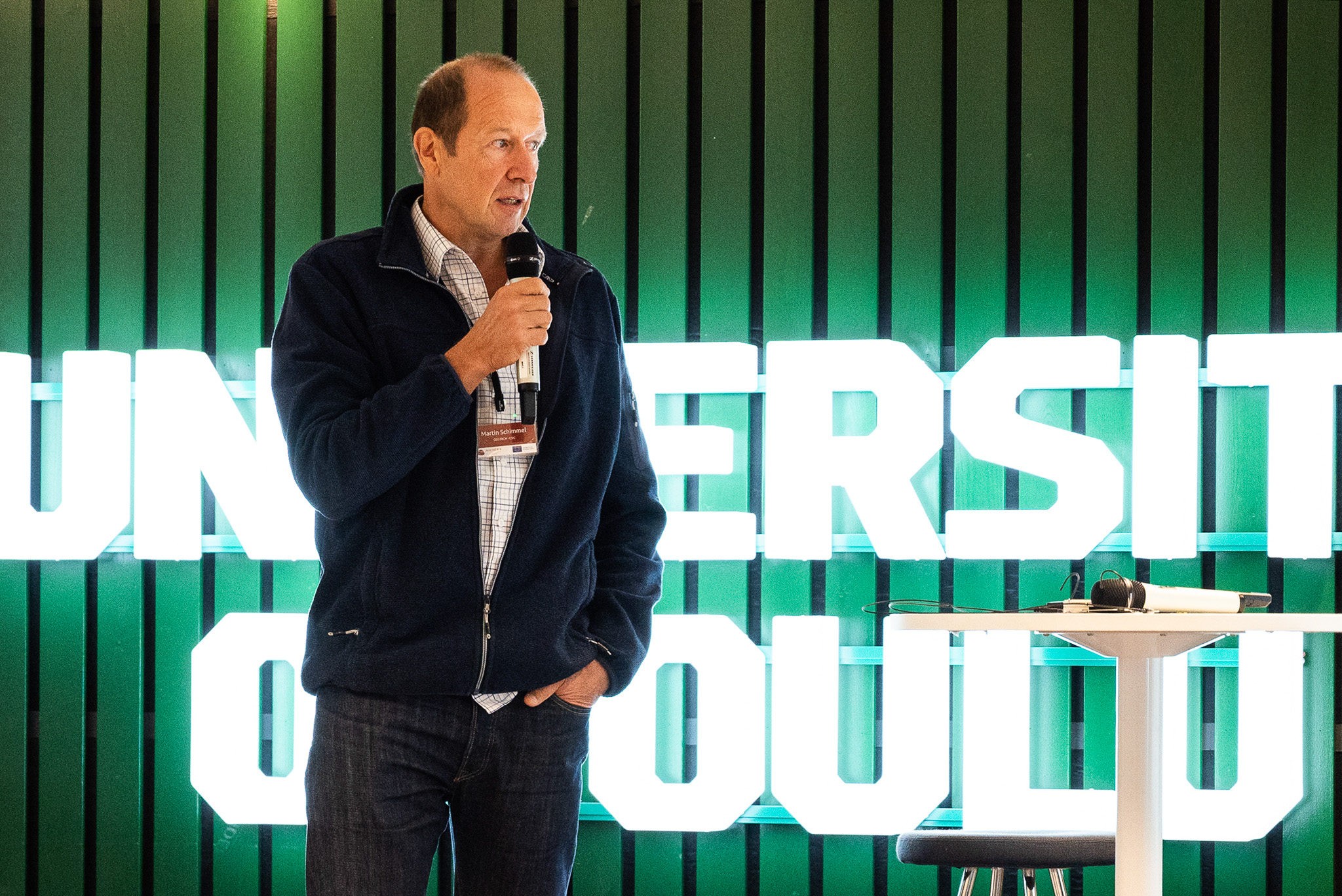 Martin Schimmel in the AGEMERA kick off meeting.